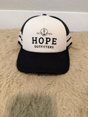 Black & White Trucker Hat